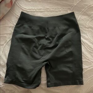 AUROLA Essentials Black Bike Shorts with Elastic Waistband